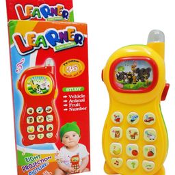 FunBlast Mobile Phone Toy - Yellow & Red-28