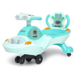 Funride Galaxy Twist n Swing Car with Lights and Music - Green-image-3