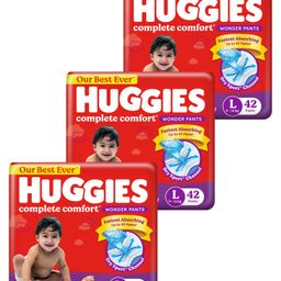 Huggies Wonder Pants Large Pant Style Diapers - 42 Pieces - ( Pack of 3 )-image-88