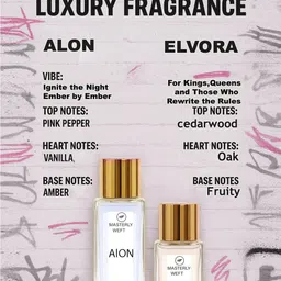 MASTERLY WEFT Set Of 2 Aion & Elvora Long Lasting Eau De Parfum- 20 ml Each image 4