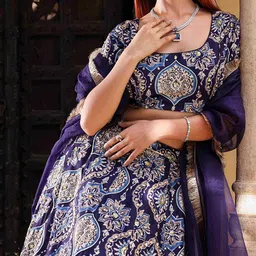 The Front Row Embellished Ready to Wear Lehenga & Blouse With Dupatta image 5