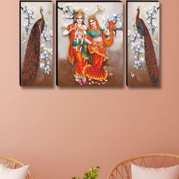 SAF Grey & Brown 3 Pieces Religious Wall Arts-picture-49