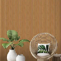 INDIAN ROYALS Brown & Black Stripe Printed Self-Adhesive Wall Sticker-image-44