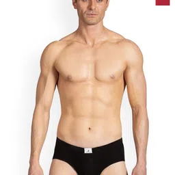 Nautica Pack Of 2 Pure Cotton Basic Briefs + N_CIEBF01-BLK/RRED-picture-57