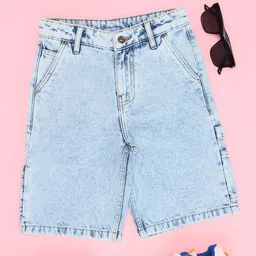 Pantaloons Junior Boys Denim Shorts-image-10