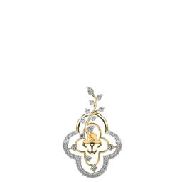 VALANOVA Women 14Kt Rose Gold Pendant With Diamonds 1.94gms-image-18