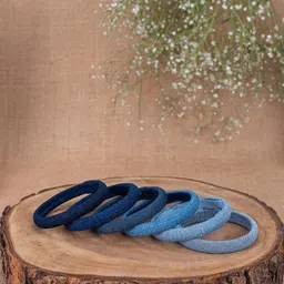 taasha craft Taasha Set Of 6 Thread Bangles image 3