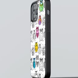 macmerise Cartoon Characters Printed iPhone 13 Pro Back Case Mobile Accessories-4