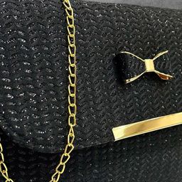 SKORPIO Embellished PU Swagger Sling Bag With Cut Work image 4