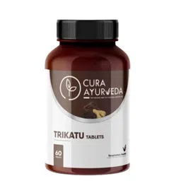 Cura Ayurveda Trikatu Tablets 100% Natural Respiratory Wellness - 60 Tablet-104