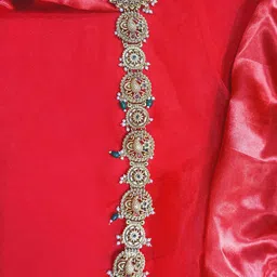 Krelin Beaded Bridal Jada Billa Hair Braid Choti Temple Hair Accessory-image-6
