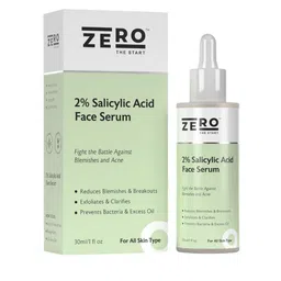 ZERO THE START 2% Salicylic Acid Face Serum For Exfoilation - 30 ml-24