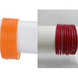 1ST TIME Women Orange Bangle-image-96