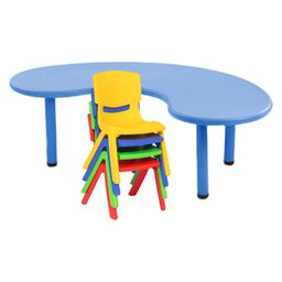 Yoto Front Round Table & Chair Set - Multi Color image 2