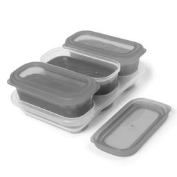 skiphop Skip Hop Containers Pack Of 3 Grey - 177 ml each image 2