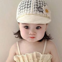 Ziory Kids Cotton Self Design Baseball Cap-29