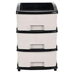 RUBOXA Black Set of 1 Regular Drawer Organiser Organisers image 5