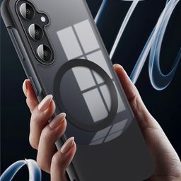 Karwan Ultra-Hybrid Shockproof Back Cover With Mag-Safe Samsung S24 Back Case-image-8