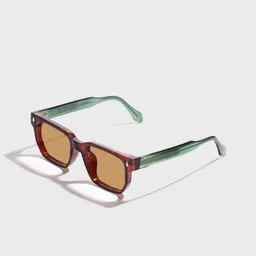 SAM & MARSHALL Unisex Square Sunglasses with UV Protected Lens-5