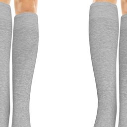 MUKHAKSH Unisex Grey Socks-image-95