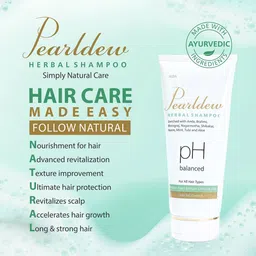 Pearldew Set Of 4 Herbal Shampoo With Amla & Neem - 200 ml Each image 3