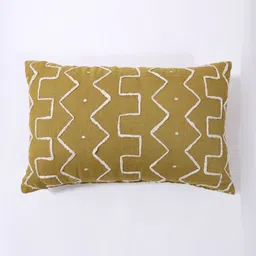 Art Avenue White & Yellow Geometric Rectangle Cushion Covers-image-68