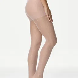 Marks & Spencer Women Spot Printed Sheer Stockings-image-32