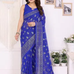 BerMondsey Designer Georgette Printed Saree-picture-7