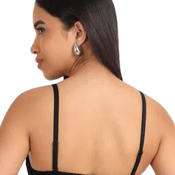 SELFCARE Abstract Bra Half Coverage Lightly Padded image 4