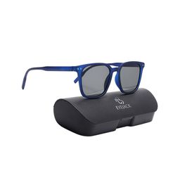 Eyejack Unisex Square Sunglasses with UV Protected Lens 15902CL1057-14