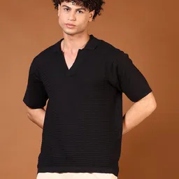 LIMEROAD Men Polo Collar Pockets T-shirt-image-87