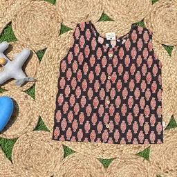 The Mom Store Infants Pack Of 2 Printed Cotton Jablas-image-25