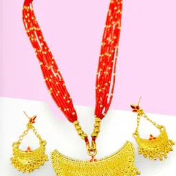 Balaji Gold Gold-Plated Copper Pendant-26