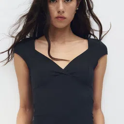 H&M Cap-Sleeved Top-image-82