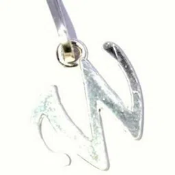 RAVIOUR LIFESTYLE Silver-Plated Alphabet Pendant-image-83