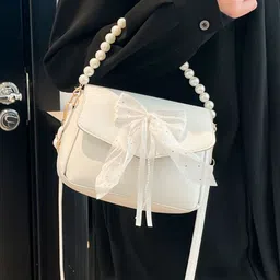 StyleCast x Revolte PU Structured Shoulder Bag image 3
