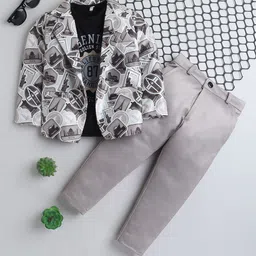 BAESD Boys Printed Coat with Trousers-picture-24
