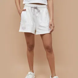 Kappa Women Printed Mid-Rise Loose Fit Sports Shorts-picture-32