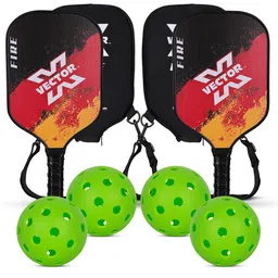 VECTOR X Set Of 6 Pickle Bat & Ball-image-56