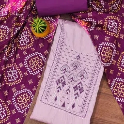 SAINOOR Embroidered Unstitched Dress Material-picture-19
