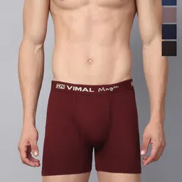 VIMAL JONNEY Pack Of 5 Cotton Assorted Trunks TrunksMAGIC_RED_E.._05-picture-13