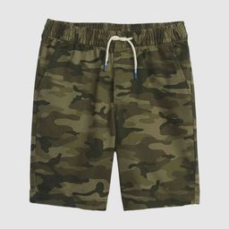 GAP Boys Printed Mid-Rise Pure Cotton Shorts-picture-5