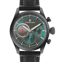 D'SIGNER Men Dial & Leather Straps Analogue Multi Function Watch 680BL.16G-picture-35