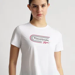 Reebok Women Solid Round Neck T-shirt-picture-54