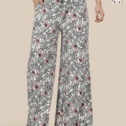 Esplendido Women Pack Of 2 Printed Cotton Mid-Rise Lounge Pants-picture-31