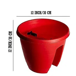 go hooked Hook Railing Planter Hanging Pots for Plant image 5