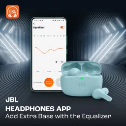 Wave Beam TWS, 32Hr Playtime, IP54, Smart Ambient & TalkThru Mode, JBL App Bluetooth Headset image 4