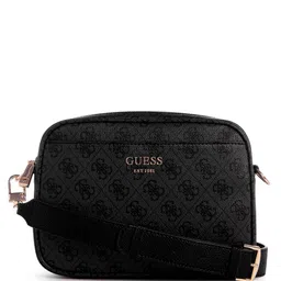 GUESS Printed PU Structured Sling Bag-24