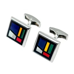 The Tie Hub Geometric Cufflink-image-58