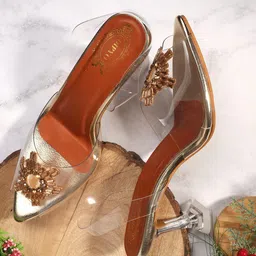 DIPYO Women Peep Toe Kitten Heel Sandals-picture-50